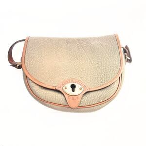 Vintage Dooney & Bourke USA Saddle Bag